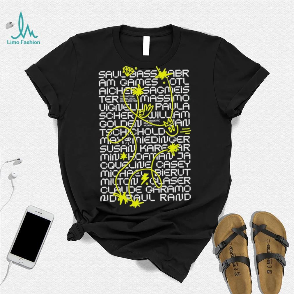 Saul Bass Abram Games shirt Saul Bass Abram Games shirt