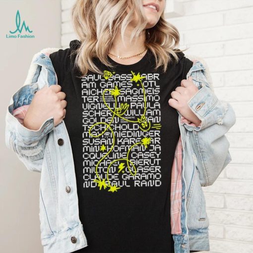 Saul Bass Abram Games shirt