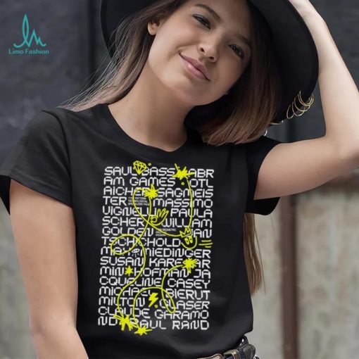 Saul Bass Abram Games shirt