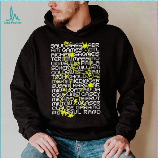 Saul Bass Abram Games shirt