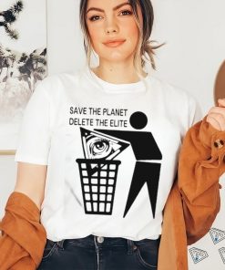 Save The Planet Delete The Elite Shirt