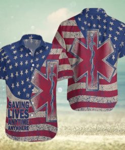 Saving Lives Anytime Unisex Hawaiian Shirt