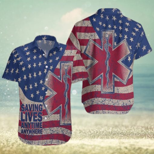 Saving Lives Anytime Unisex Hawaiian Shirt