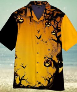 Scary Halloween Tree Hawaiian Shirt