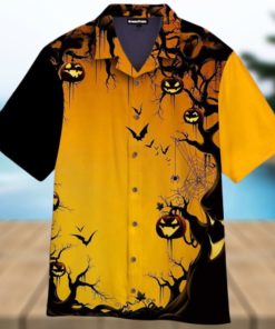 Scary Halloween Tree Hawaiian Shirt