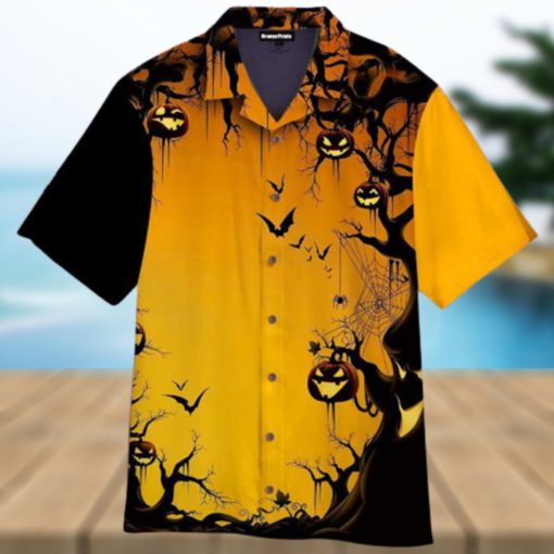 Scary Halloween Tree Hawaiian Shirt