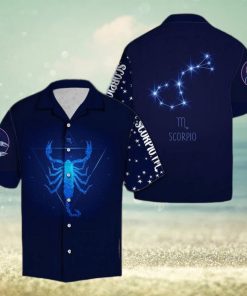 Scorpio Horoscope Hawaiian Shirt