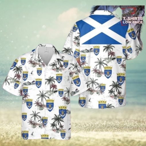 Scotland Renfrewshire Council Aloha Hawaiian Shirt