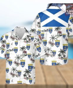 Scotland Renfrewshire Council Aloha Hawaiian Shirt