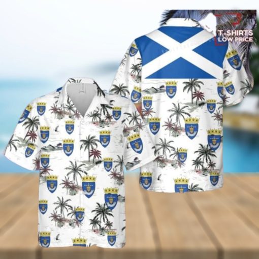 Scotland Renfrewshire Council Aloha Hawaiian Shirt