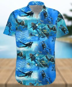 Scuba Diving Hawaiian Shirt