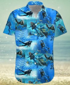 Scuba Diving Hawaiian Shirt