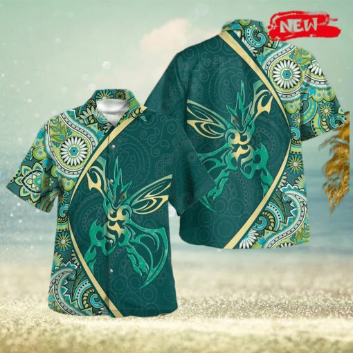 Scyther Paisley Pattern Design Hawaiian Shirt and Short