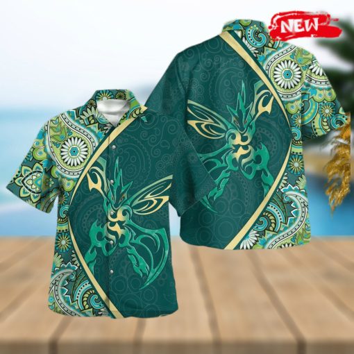 Scyther Paisley Pattern Design Hawaiian Shirt and Short