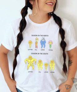 Season In The North Spring Summer Fall Winter Season In The South Spring Summer Fall Winter shirt