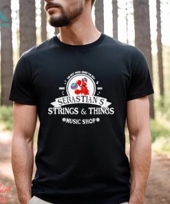 Sebastian’s Strings & Things Music Shop Little Mermaid Shirt