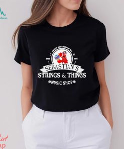 Sebastian’s Strings & Things Music Shop Little Mermaid Shirt