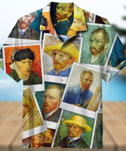 Selfies by Vincent van Gogh Hawaiian Shirt