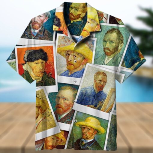 Selfies by Vincent van Gogh Hawaiian Shirt