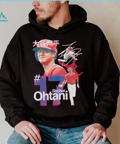 Shohei Ohtani Los Angeles Angels does it all signature shirt