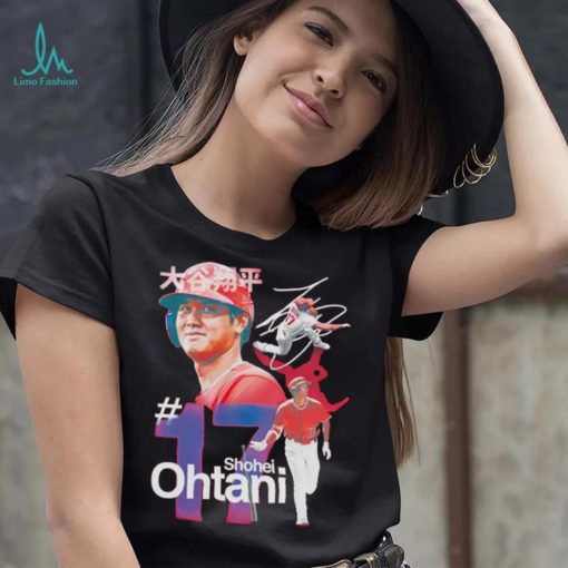 Shohei Ohtani Los Angeles Angels does it all signature shirt