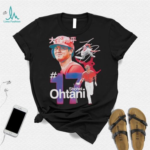 Shohei Ohtani Los Angeles Angels does it all signature shirt