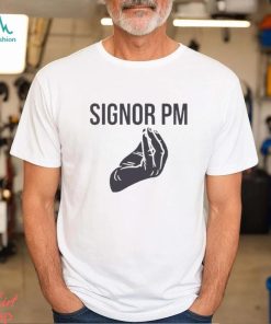 Signor Pm Hand Gesture shirt