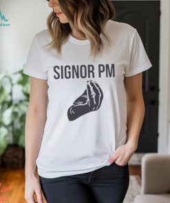 Signor Pm Hand Gesture shirt