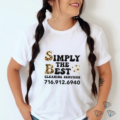 Simply The Best Image with Phone Number T  shirt