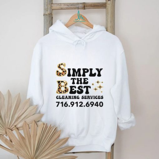 Simply The Best Image with Phone Number T  shirt