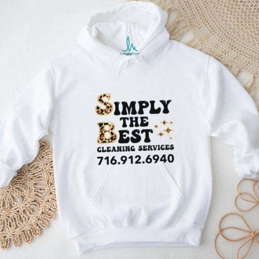Simply The Best Image with Phone Number T  shirt