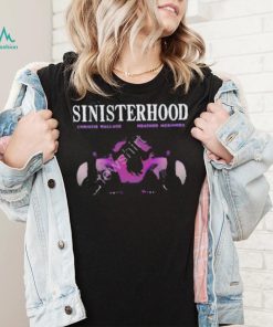 Sinisterhood Merch Christie Wallace Heather Mckinney Cover Art Shirt