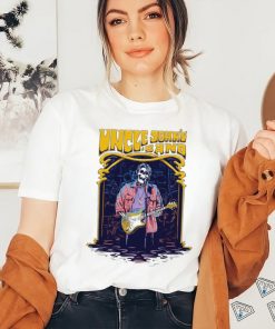 Skeleton Uncle John’s band art shirt