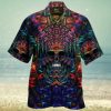 Skull And Rose Hawaiian Shirt