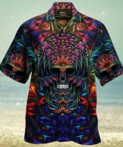 Skull Colorful Hawaiian Shirt