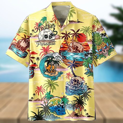 Skull Tattoo Hawaiian Shirt for Men   Women Skeleton Short Sleeve Button Up Shirt Mens Hawaiian Shirts Series 1