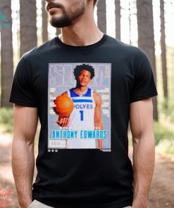 Anthony Edwards Minnesota Timberwolves NBA Slam Cover Tee shirt - Limotees