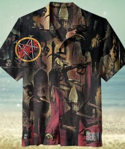 Slayer Angel of Death Hawaiian Shirt