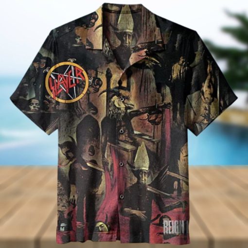 Slayer Angel of Death Hawaiian Shirt