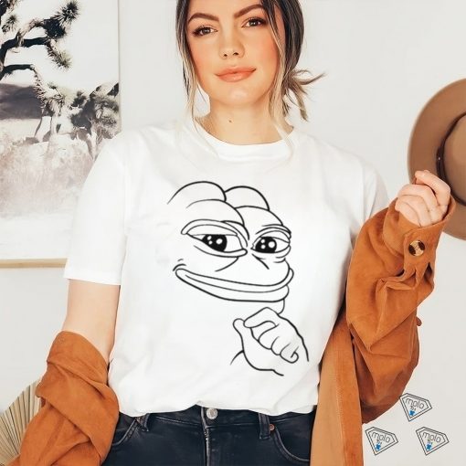 Smug Pepe The Frog Meme Shirt