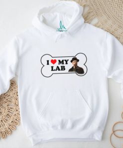 Snazzy Seagull I Love My Lab Breaking Bad Bumper Shirt