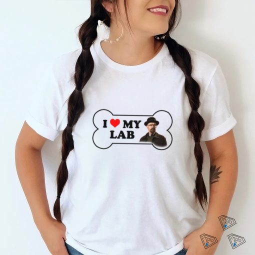 Snazzy Seagull I Love My Lab Breaking Bad Bumper Shirt