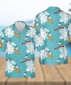 Snoopy Hawaiian Shirt Summer Aloha Shirt For Men For Men