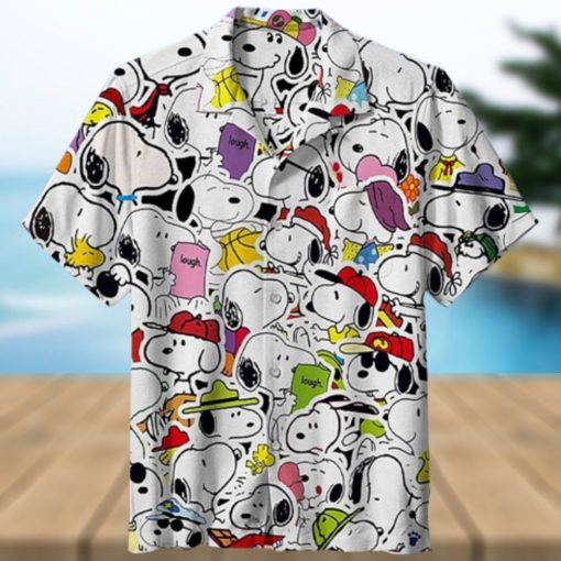 Snoopy Lough Commemorative Hawaiian Shirt