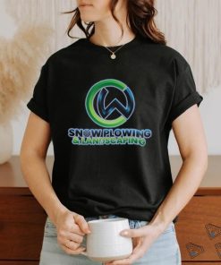 Snow Plowing and Landsacaping T shirt