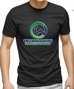 Snow Plowing and Landsacaping T shirt