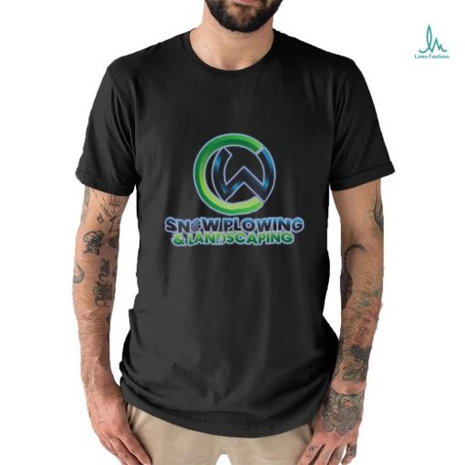 Snow Plowing and Landsacaping T  shirt
