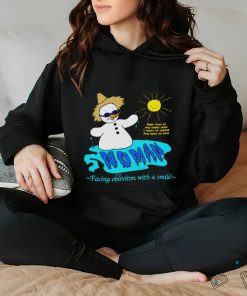 Snowman Faces Oblivion shirt