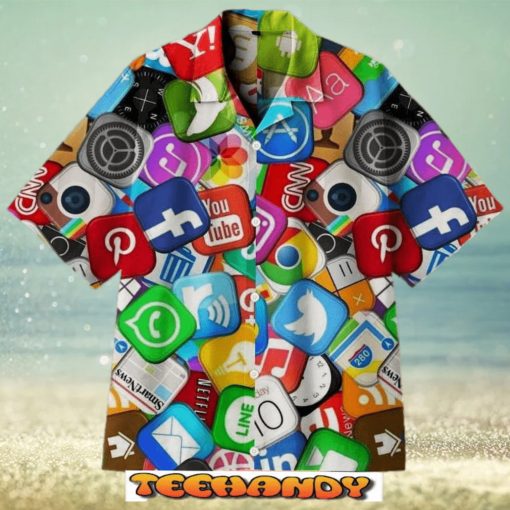 Software Logo on App Store Hawaiian Shirt