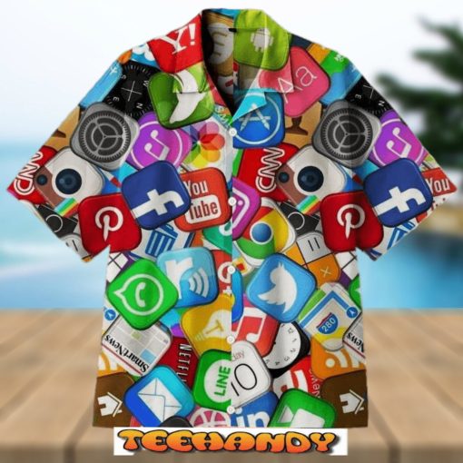 Software Logo on App Store Hawaiian Shirt